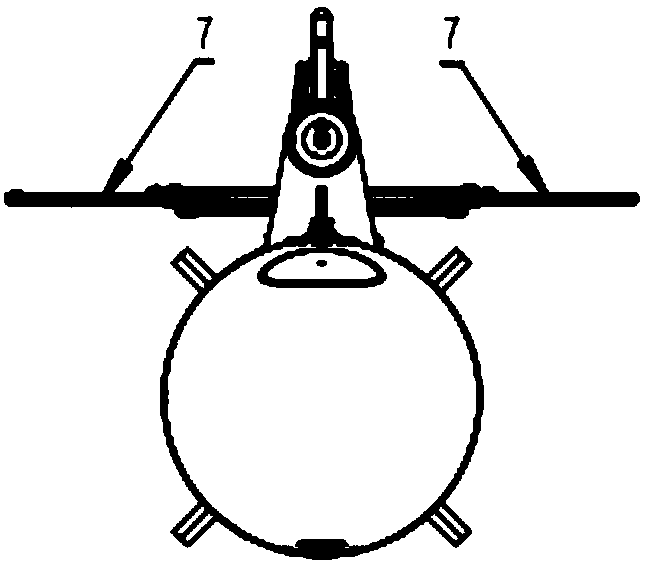 Large-scale heavy-load hybrid driving underwater glider