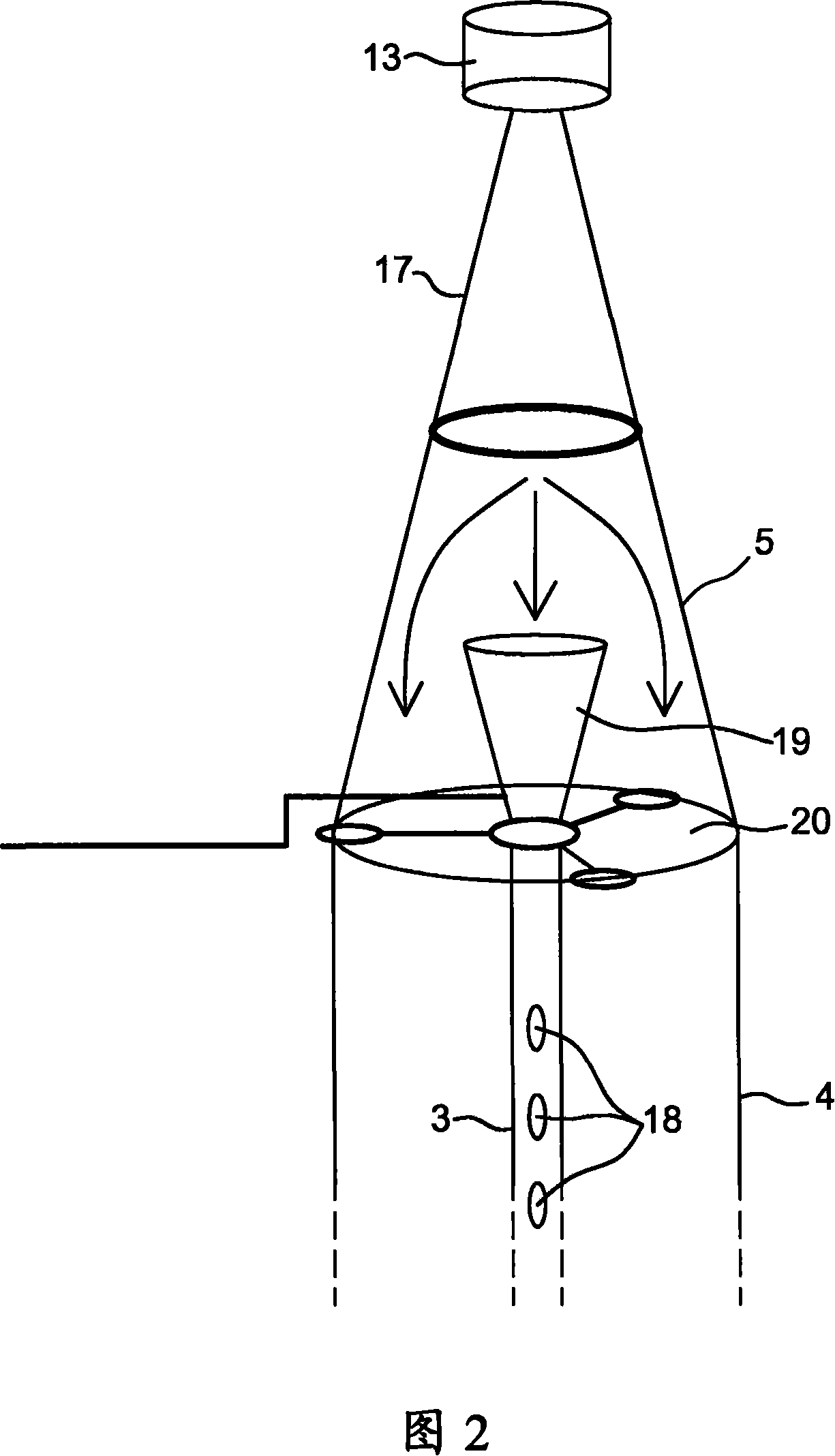 Method and device for self-cleaning and voltage-dependent electro static filtering