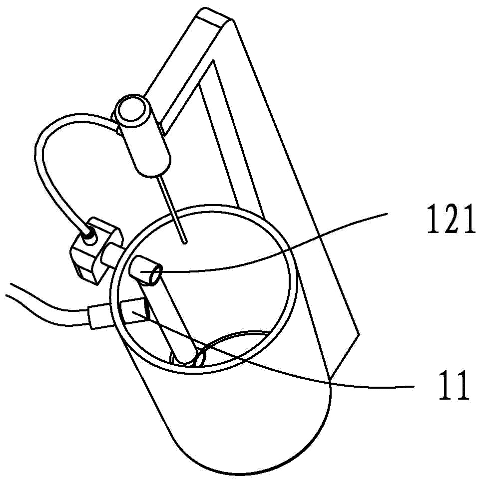 Vacuum stirring barrel capable of stirring in double directions