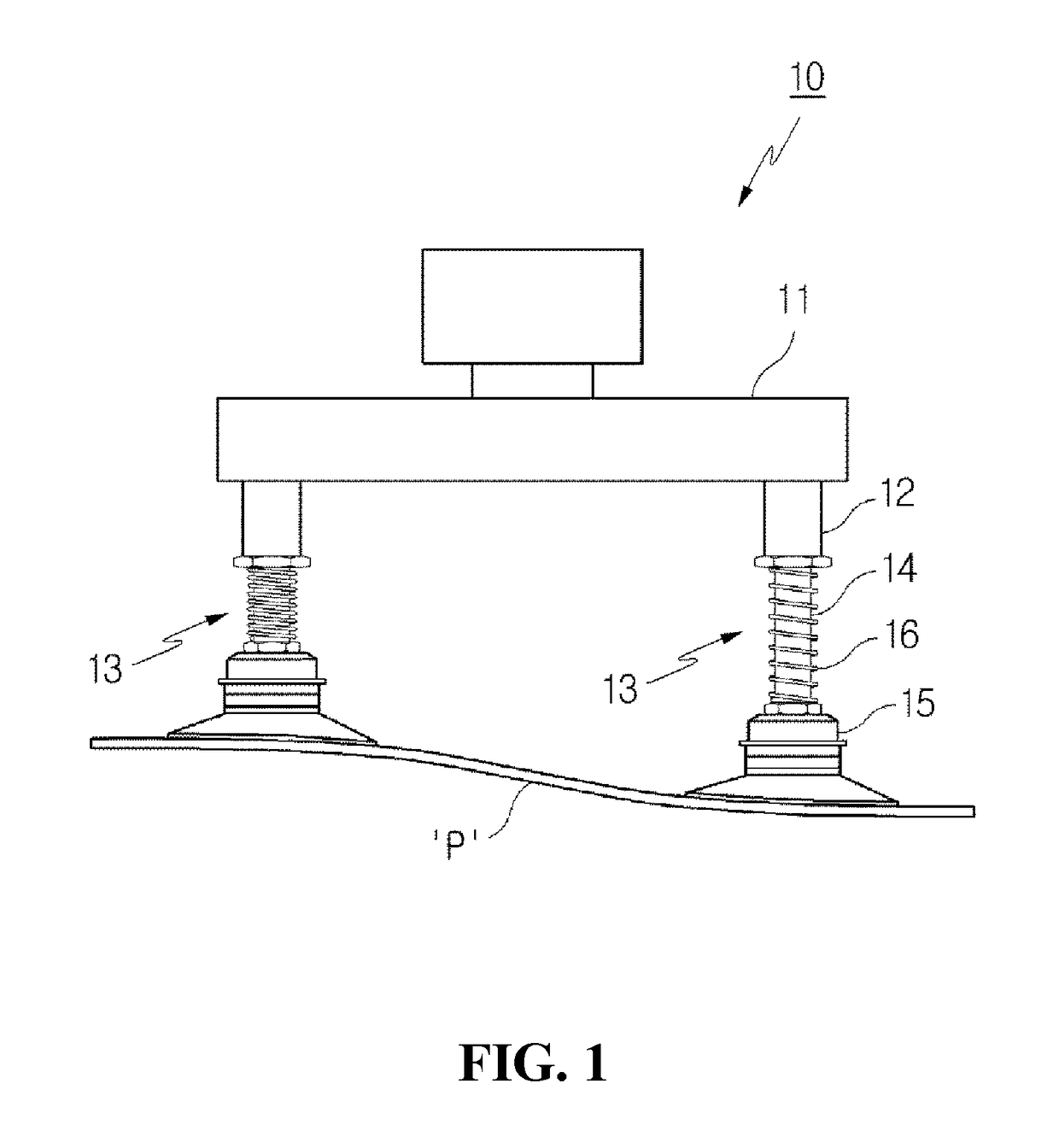 Device for locking rod member using lock block