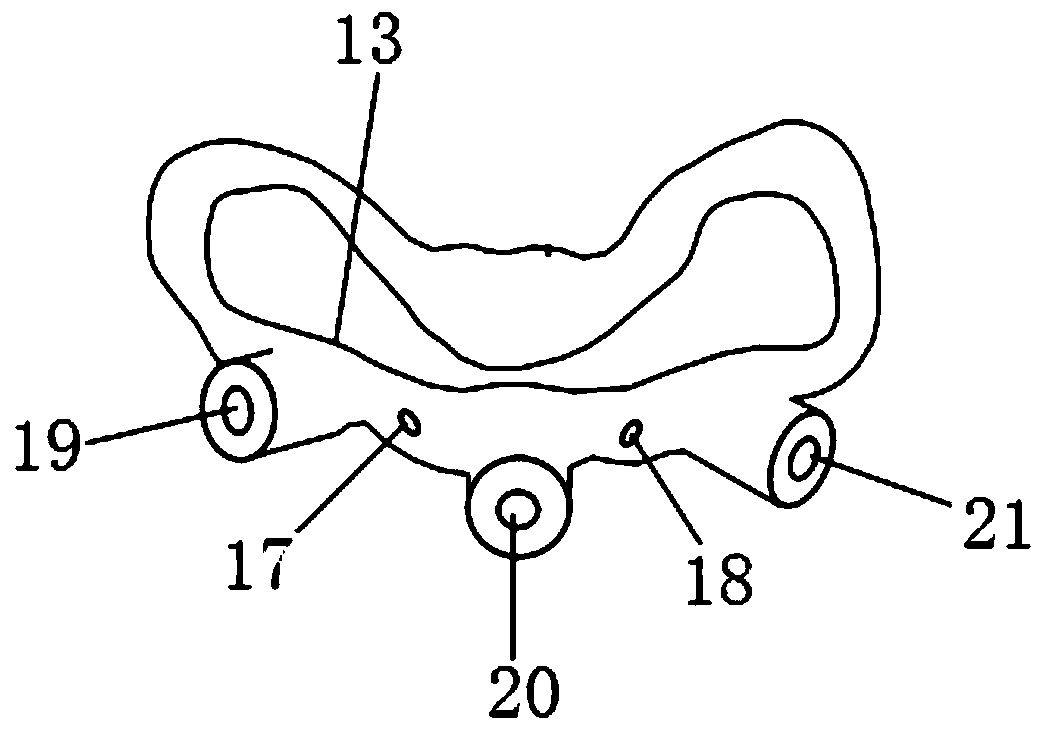 Dental trinity composite guide plate with precise positioning capability and manufacturing method