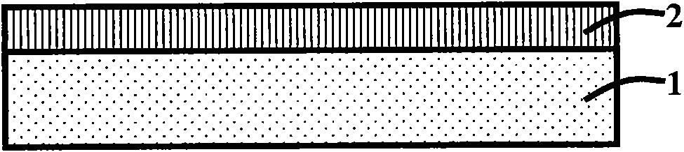 Method for preparing hollowed-out polyimide evaporation shadow mask