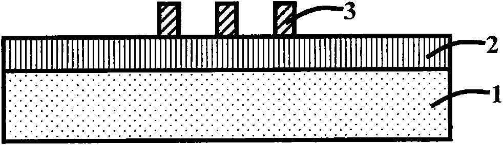 Method for preparing hollowed-out polyimide evaporation shadow mask