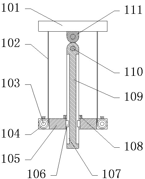 Vision device of viewing angle change machine