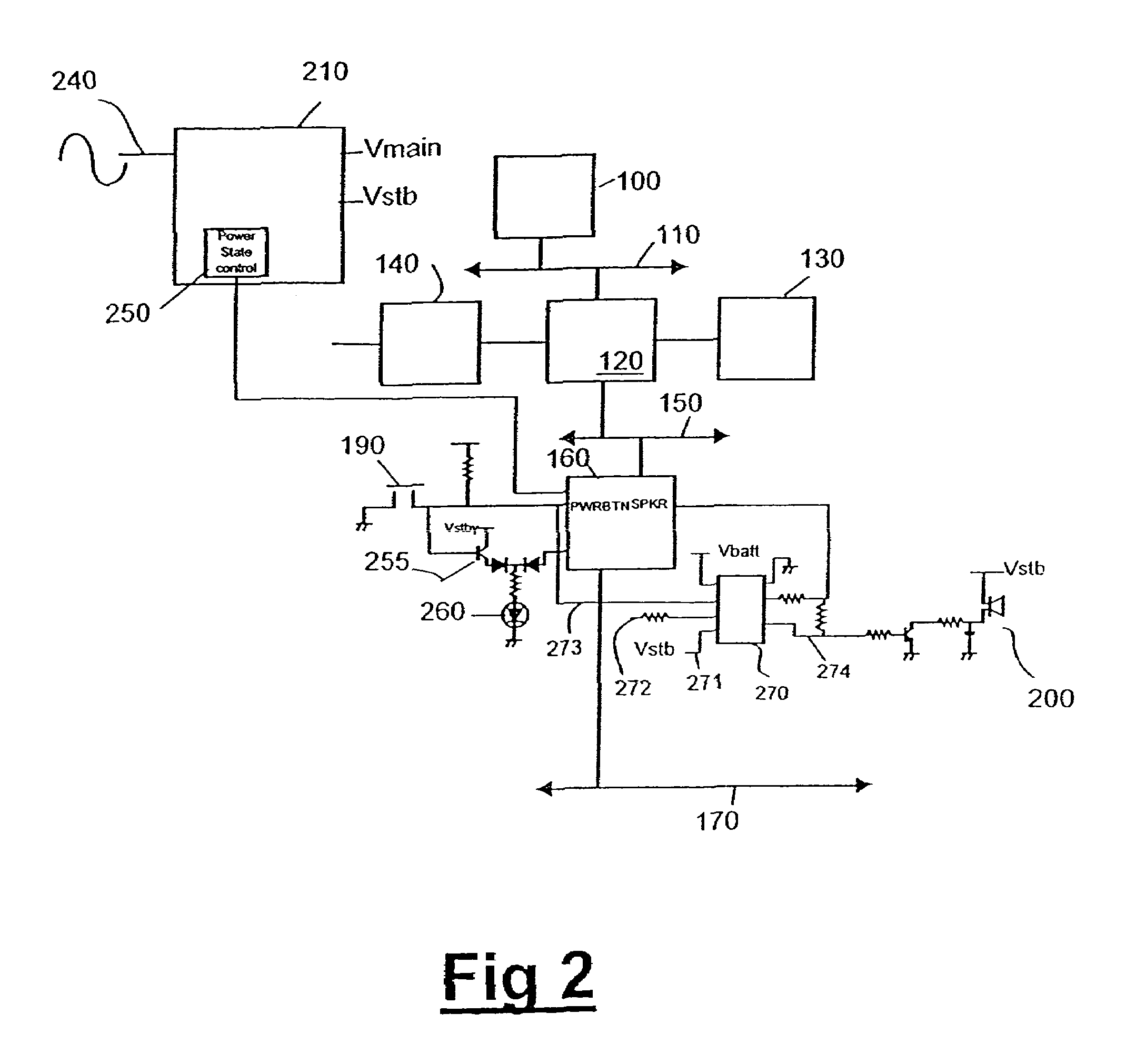 Electronic apparatus having improved diagnostic interface