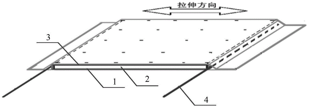 Fabric resistance sensor and preparation method thereof