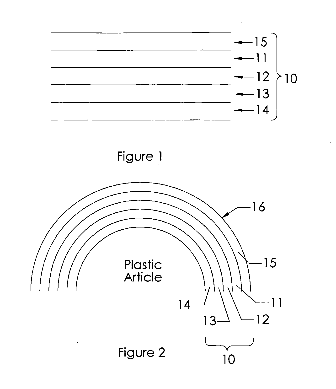 Adhesive layer composition for in-mold decoration