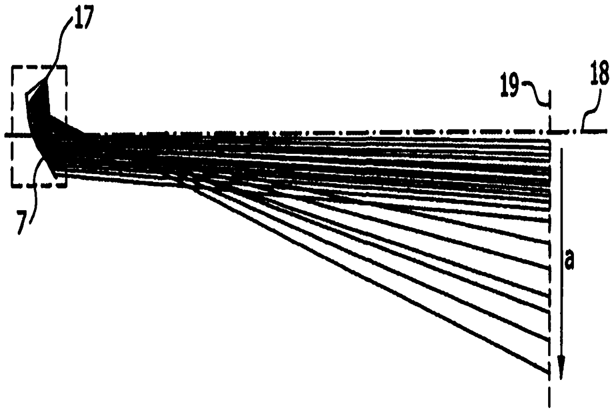 A collimated light generating device based on LED light source