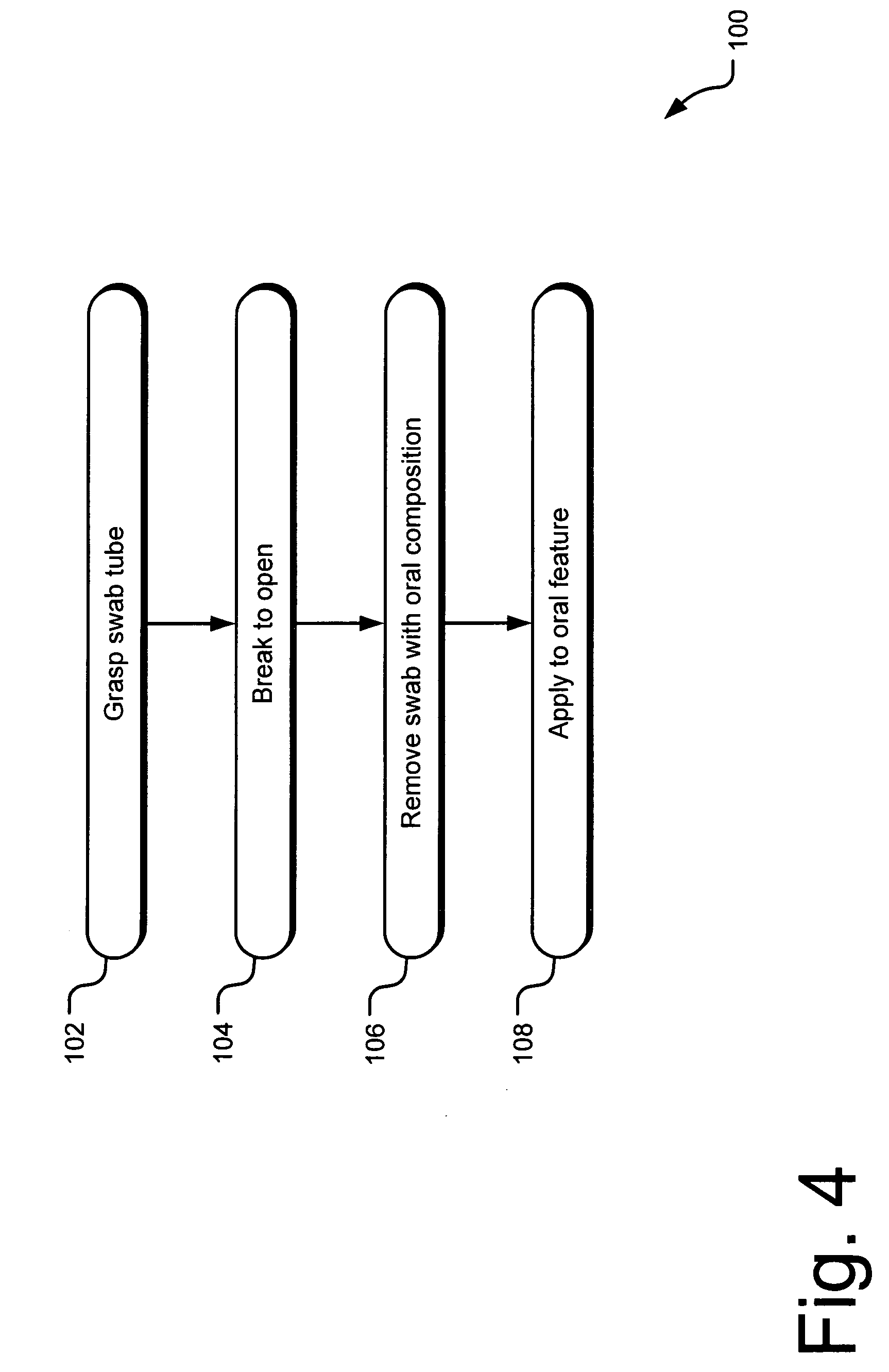 Application and/or carrying devices for oral care compositions