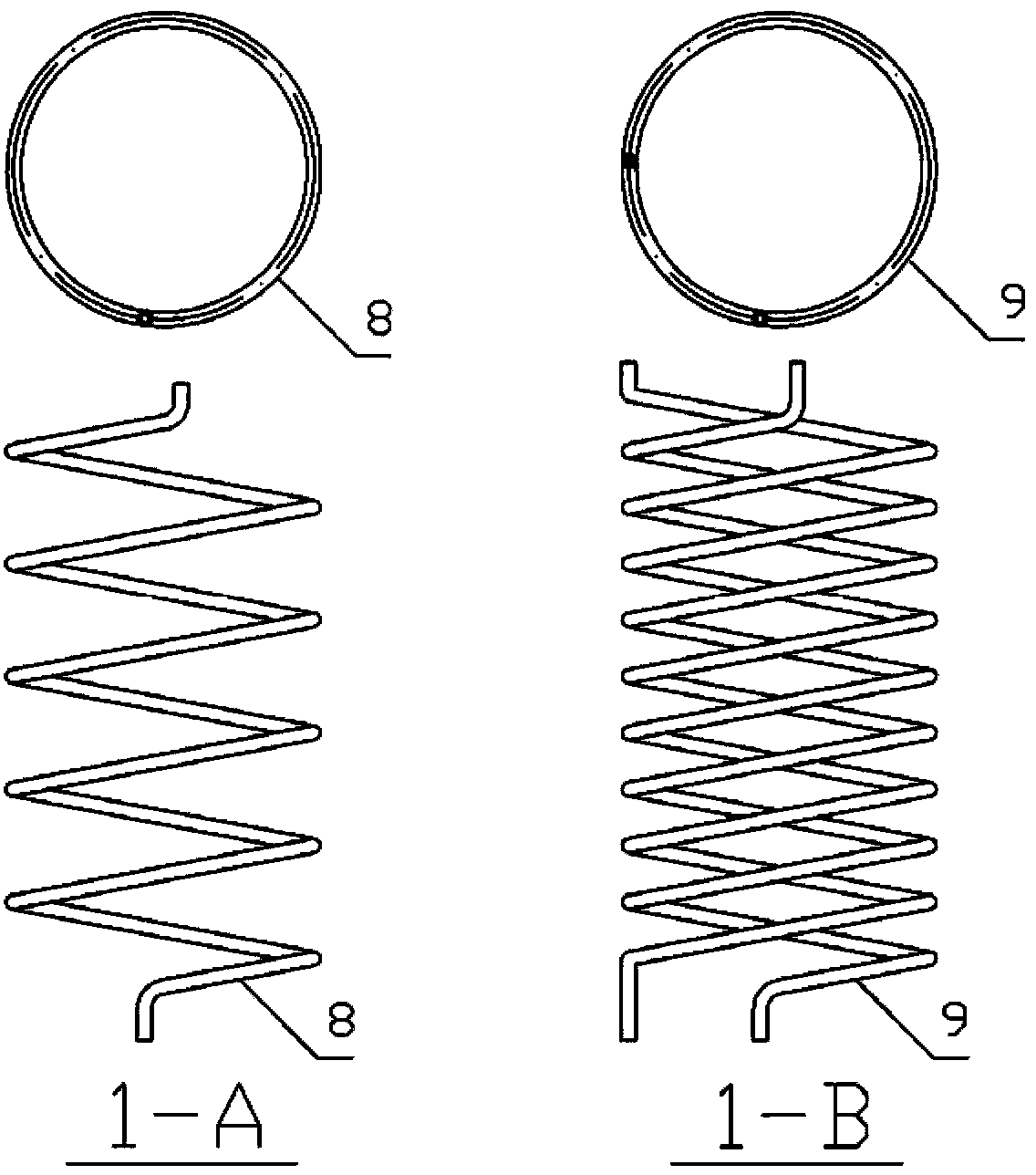 Spiral pipe fixing component and sheathing method