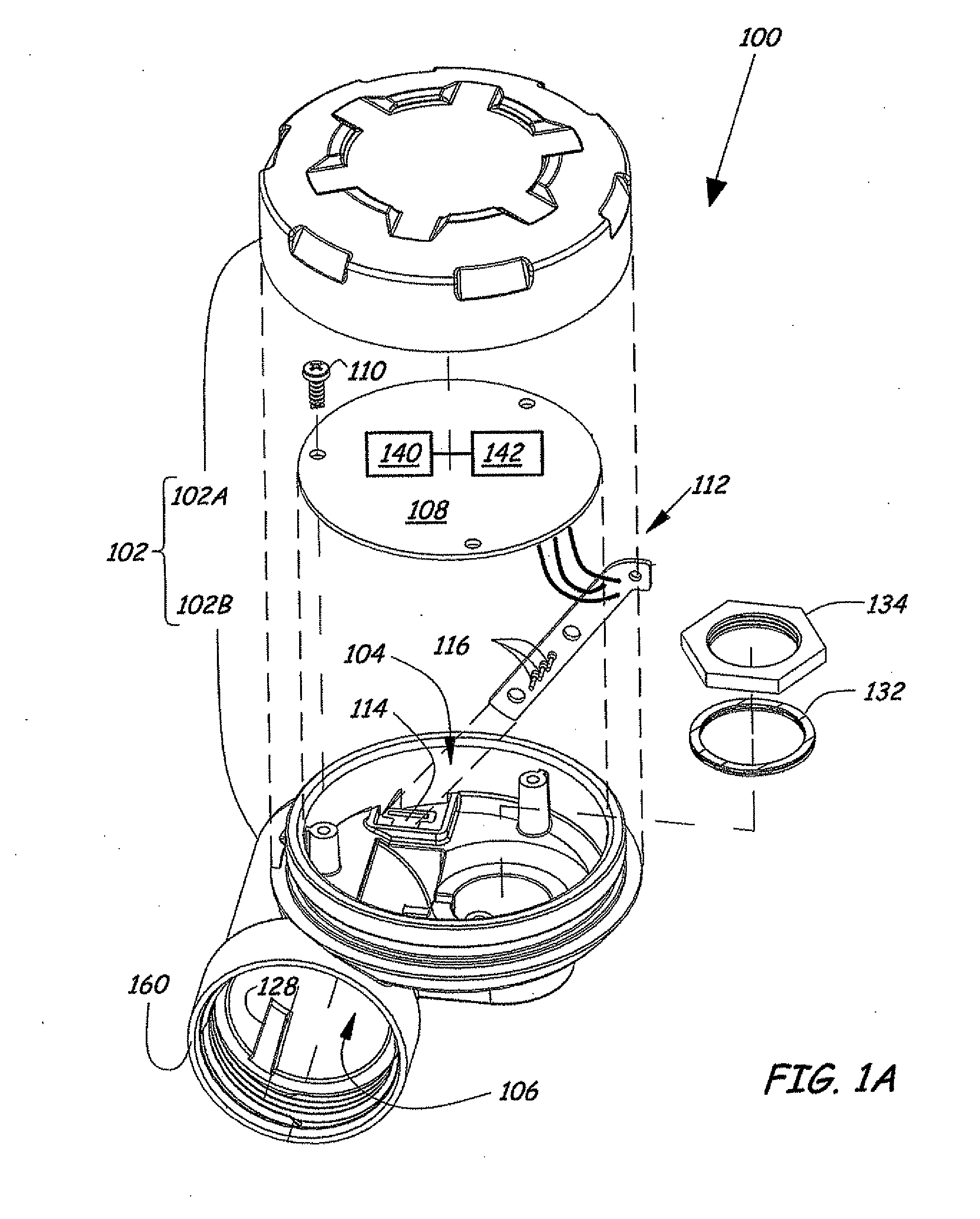 Wireless measurement transmitter with replaceable module