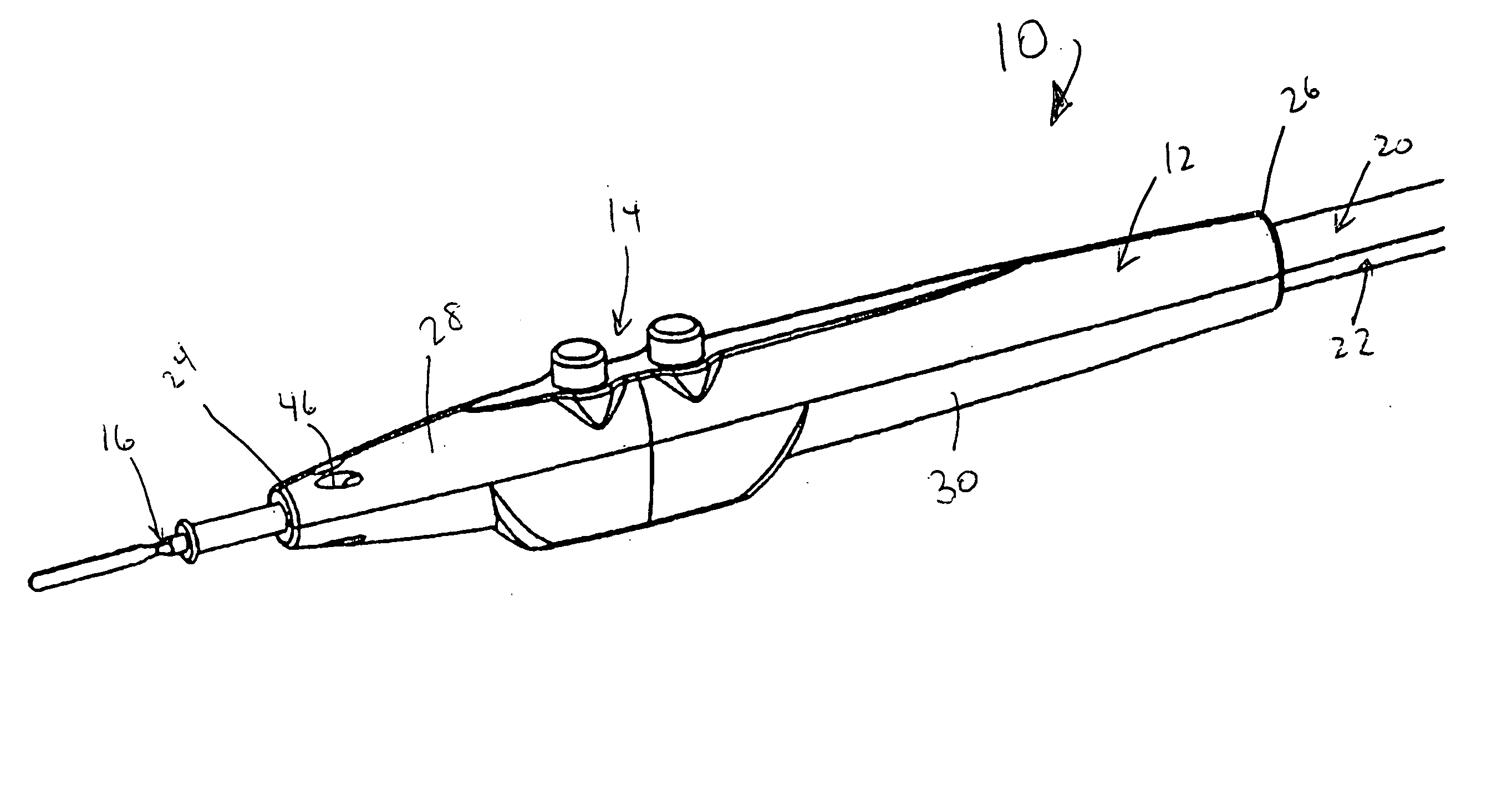 Self-evacuating electrocautery device