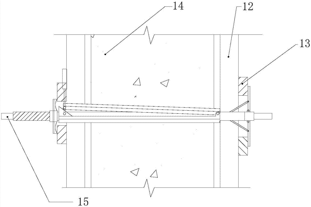 Opposite-pulling bolt capable of shedding