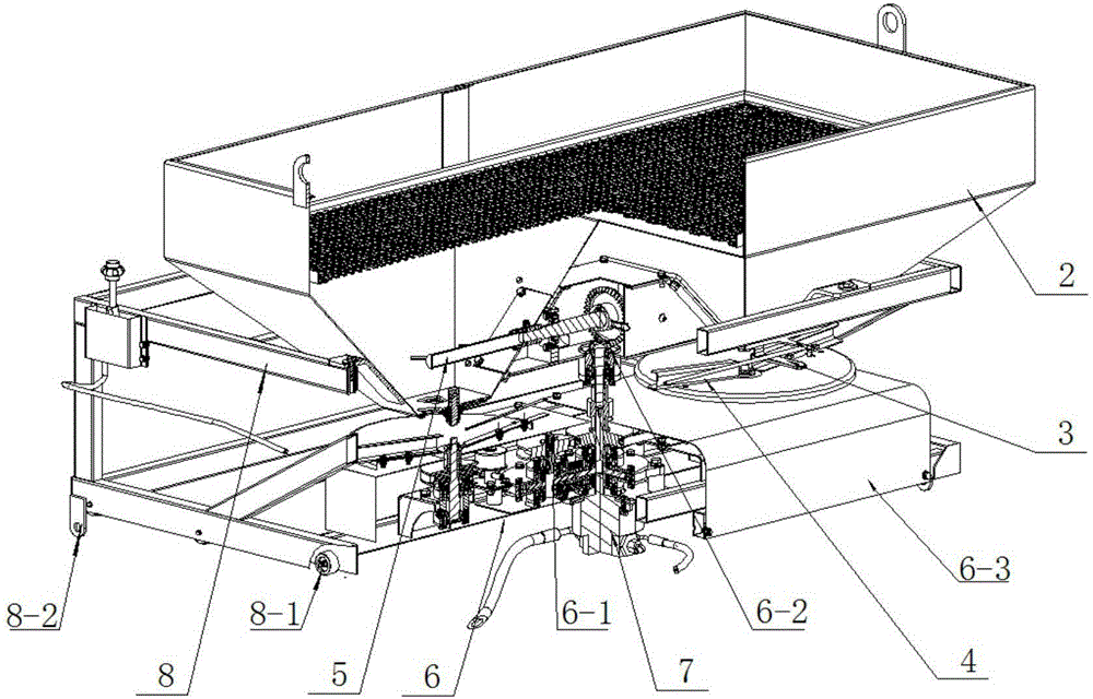 Self-propelled double-throwing disc manure spreader