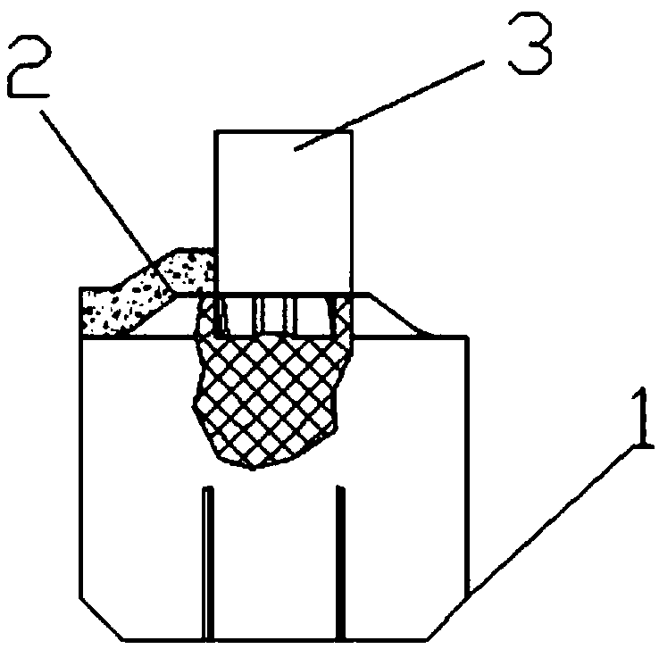 Preparation method of anode covering device for aluminum electrolysis