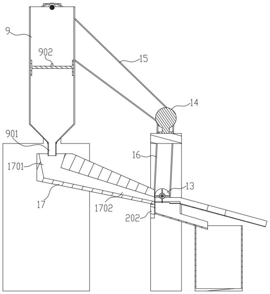 Quantitative feeding equipment for bearing beads