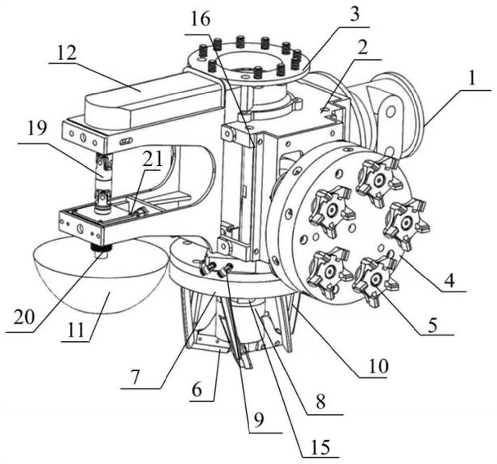 Carbon electrode cleaning device and machine