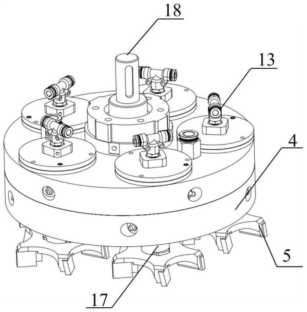 Carbon electrode cleaning device and machine