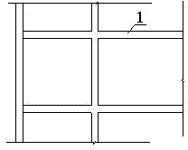 Construction method for temporary horizontal supports serving as permanent structural beams simultaneously of deep foundation pit