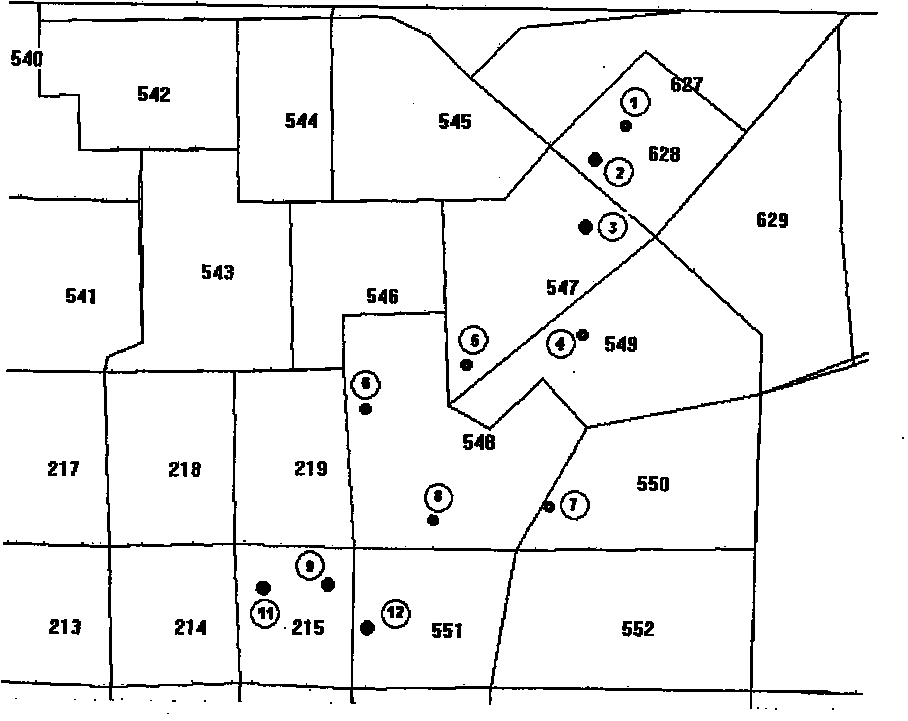 Traffic trip computing method based on mobile phone information