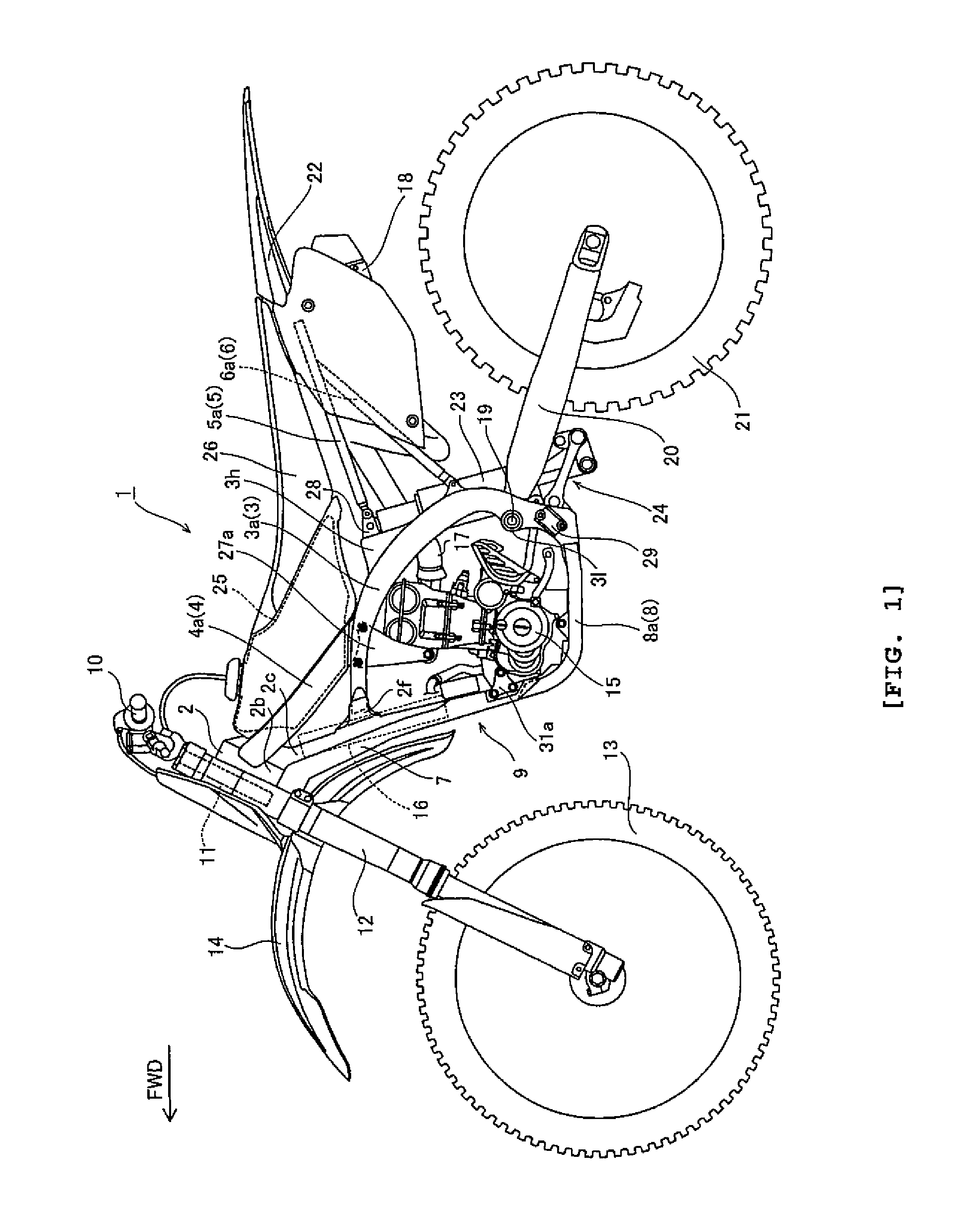 Body frame and vehicle