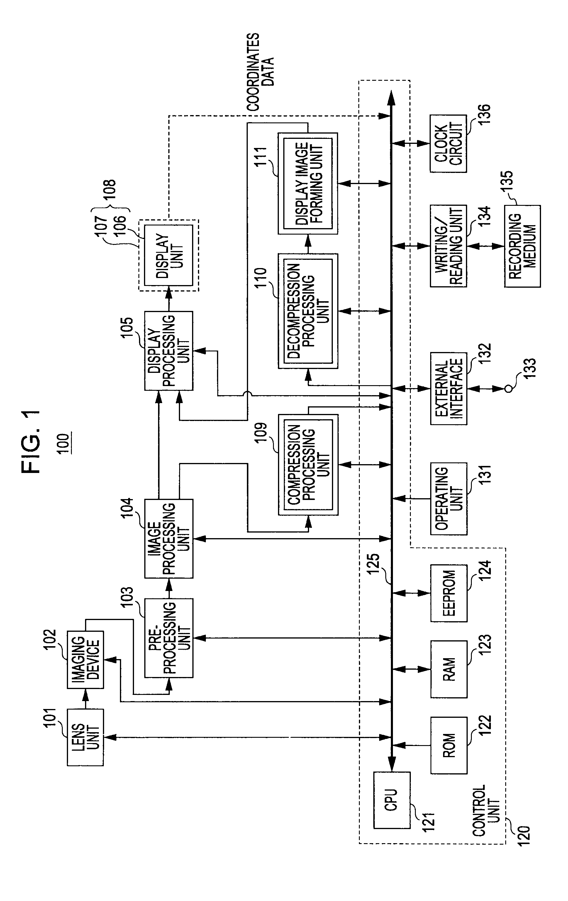 Image processing apparatus, image displaying method, and image displaying program