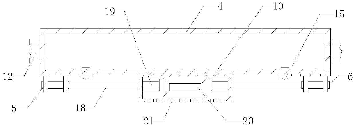 Postoperative leg rehabilitation nursing device for bone surgery