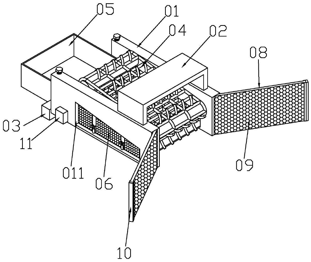 Automatic cleaning ship