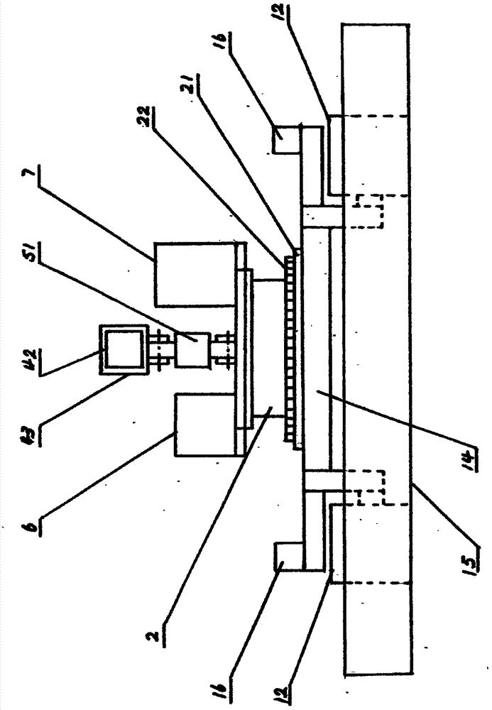 Rotary brick laying machine