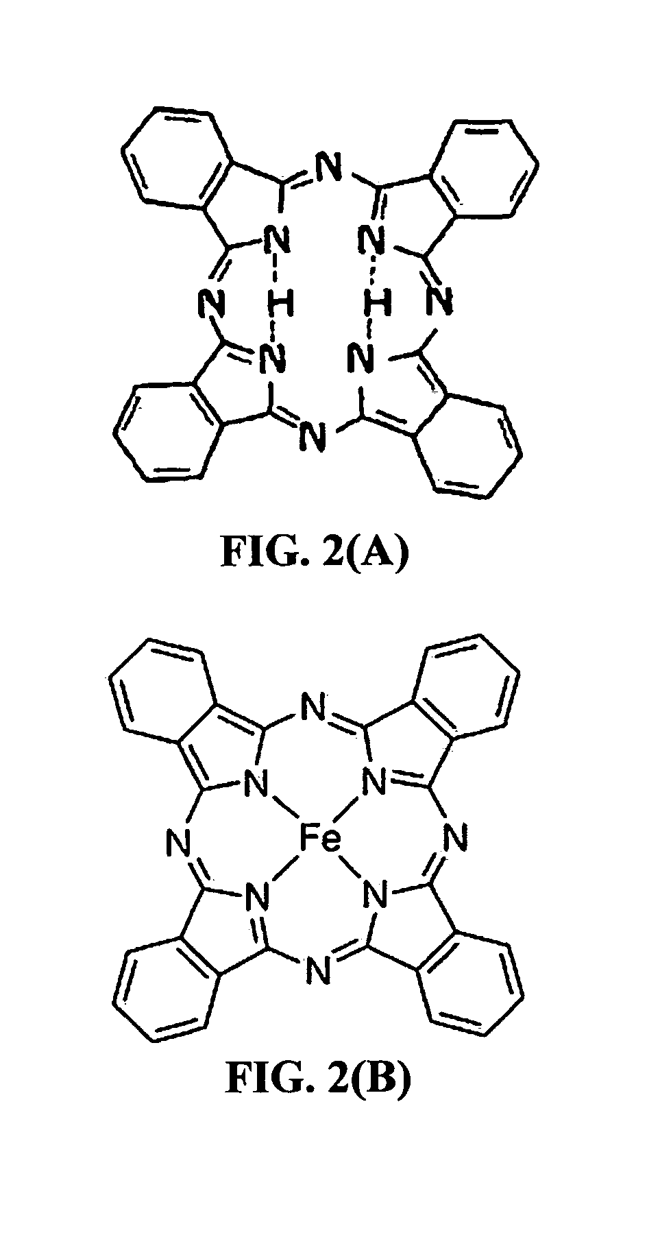 Encapsulated phthalocyanine particles, high-capacity cathode containing these particles, and rechargeable lithium cell containing such a cathode