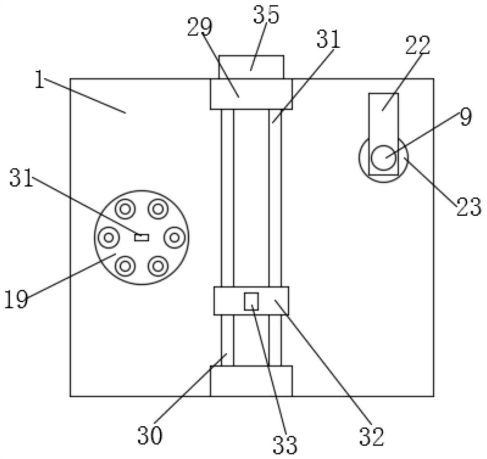 A glass fiber winding device for rope manufacturing