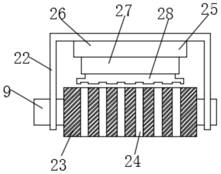 A glass fiber winding device for rope manufacturing