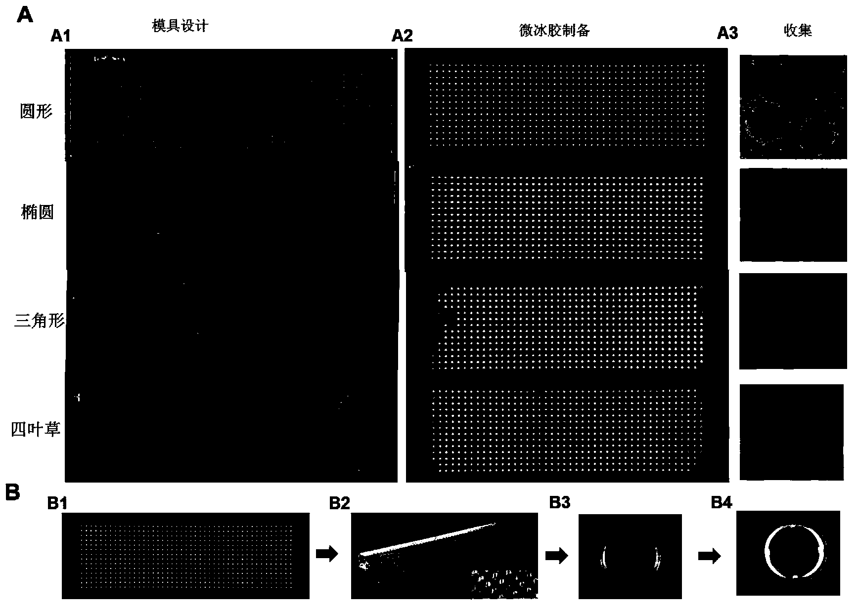 System and method for constructing injected three-dimensional cell microenvironment based on microfrozen gel