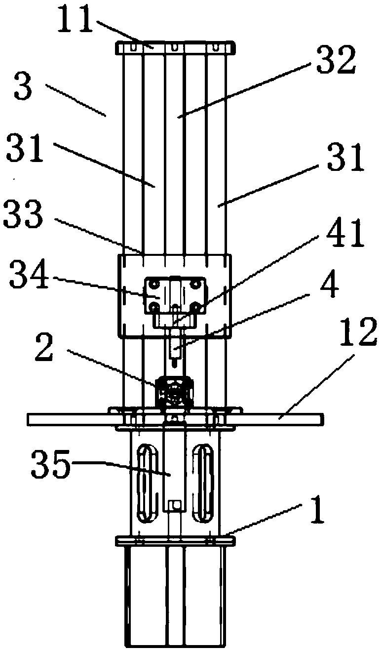 A method for testing the strength of guide plate solder joints using a pressure testing machine