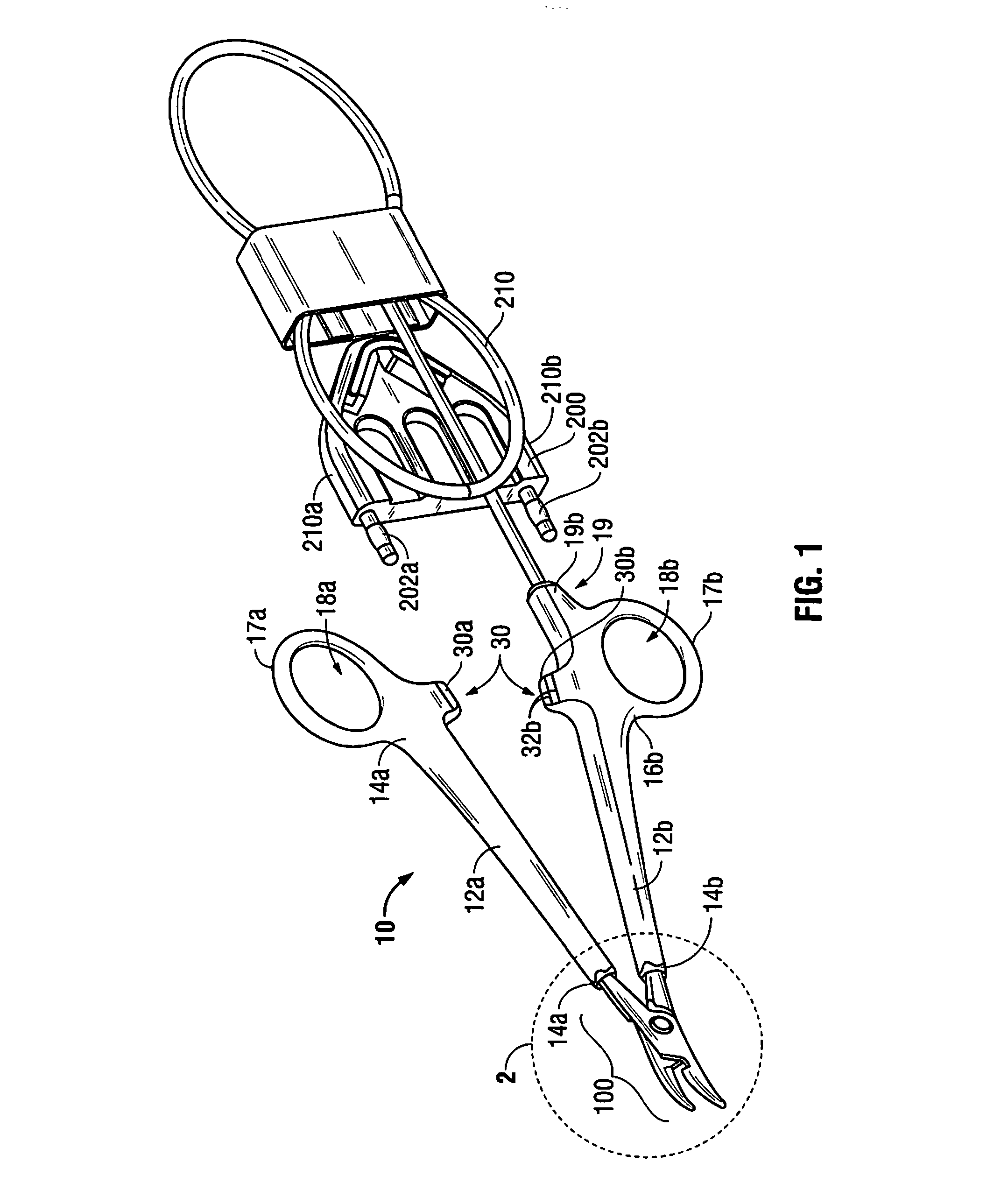 Blunt tissue dissection surgical instrument jaw designs