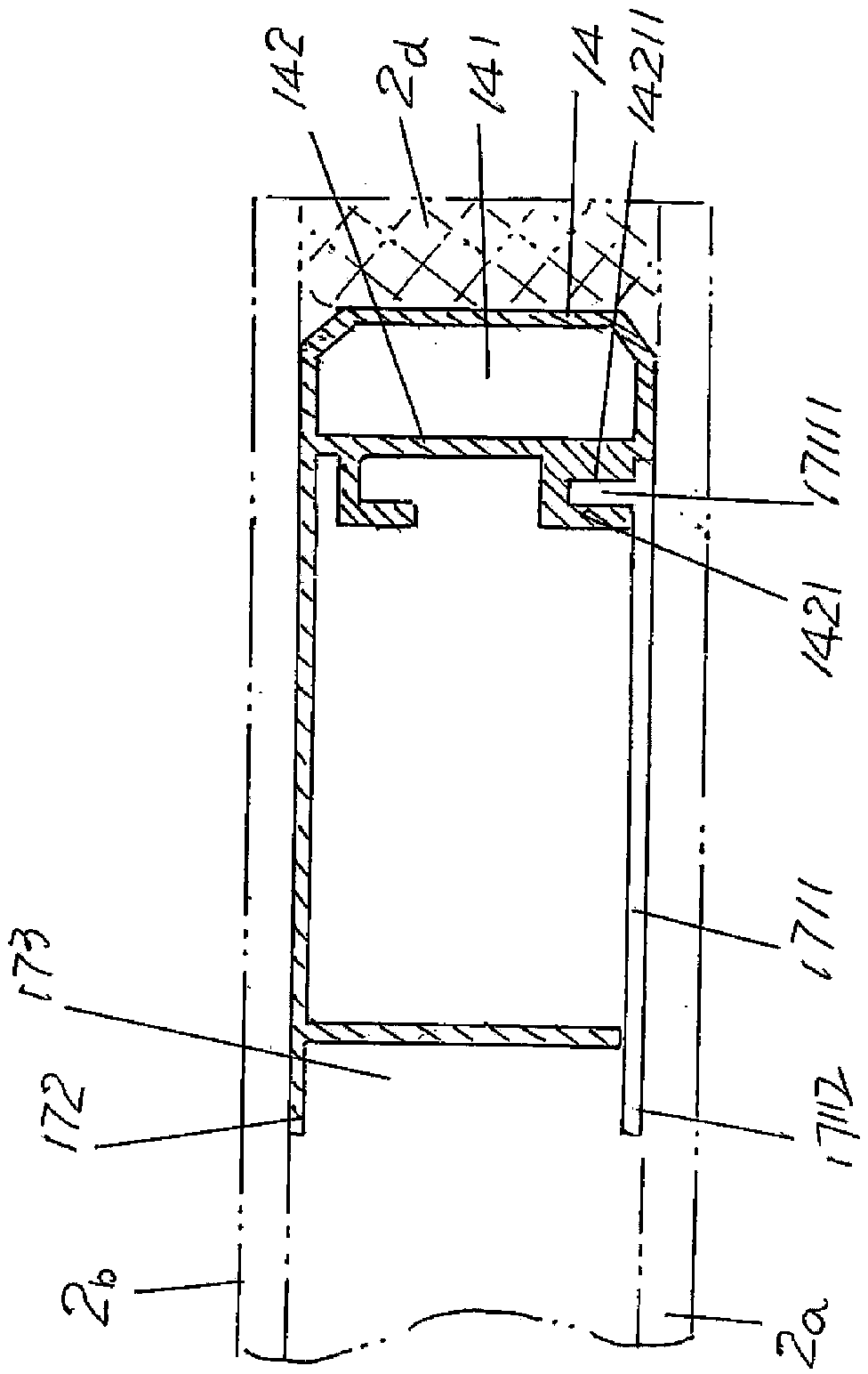 Single-side dual-control hollow glass built-in louver with labor-saving operation