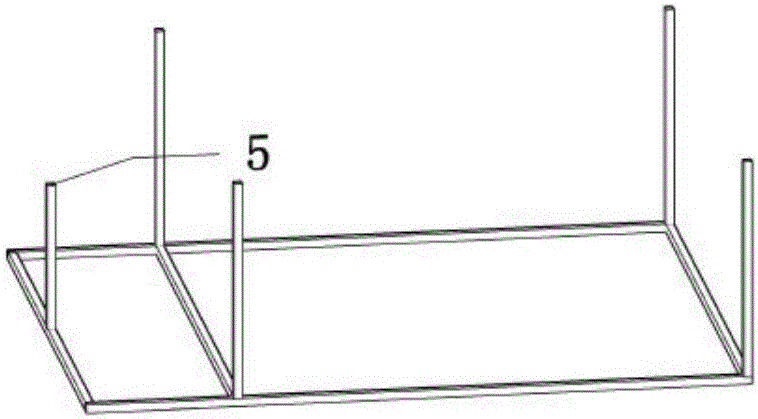 Geological radar antenna self-regulation strutting device