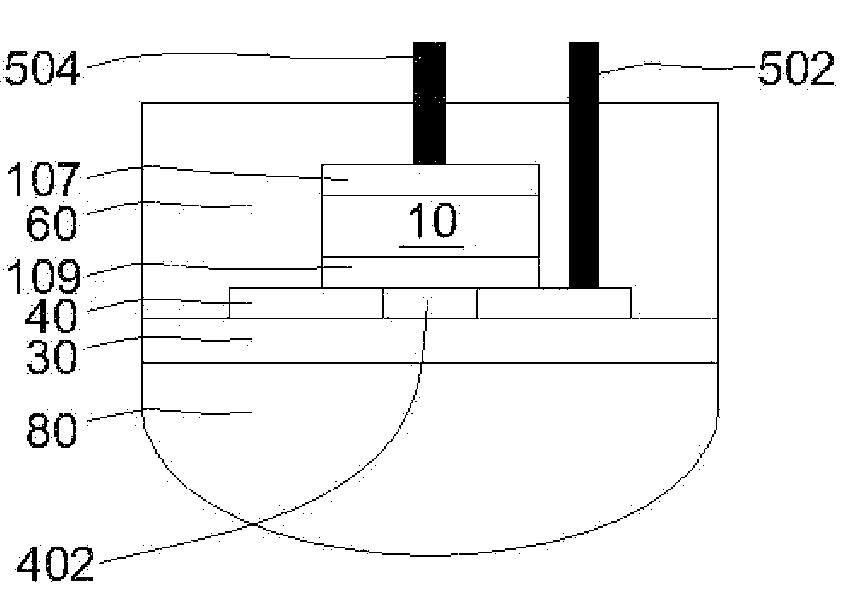 Light emitting diode package structure