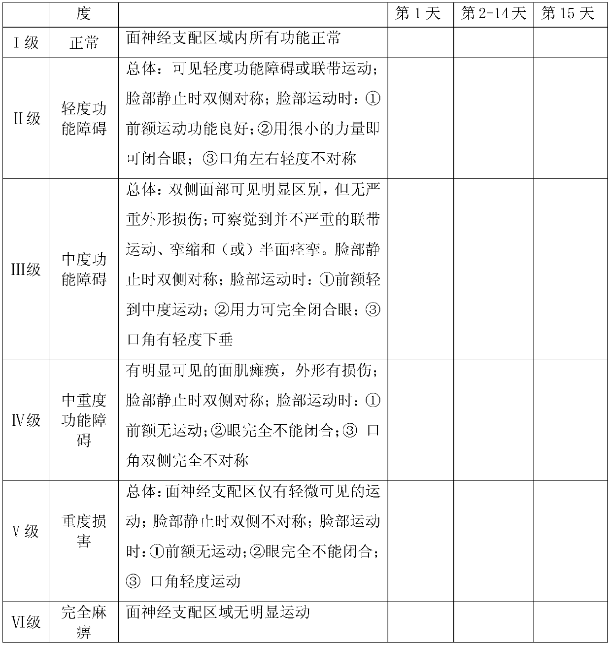 A plaster for treating facial paralysis and preparation method thereof