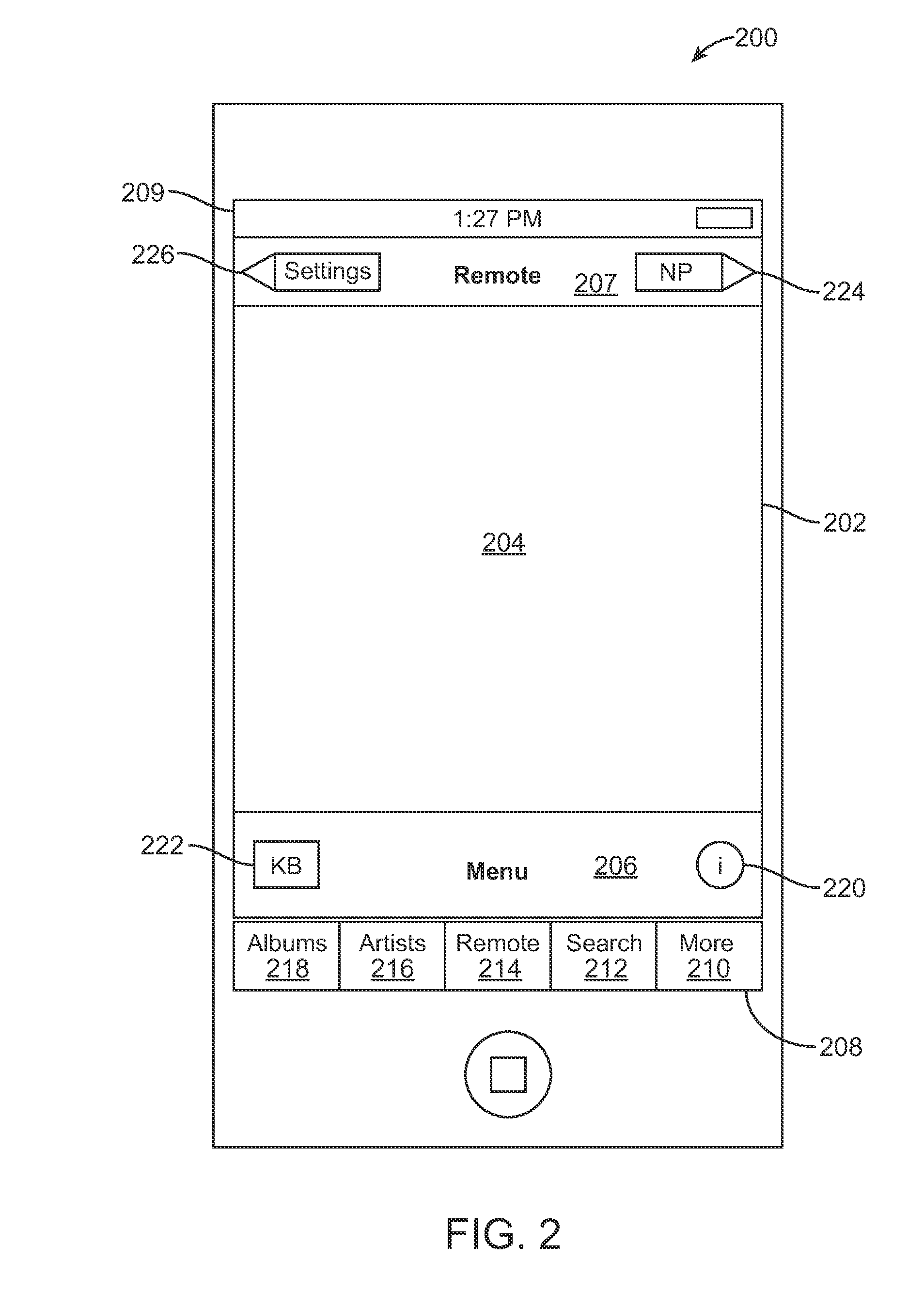 Directional touch remote