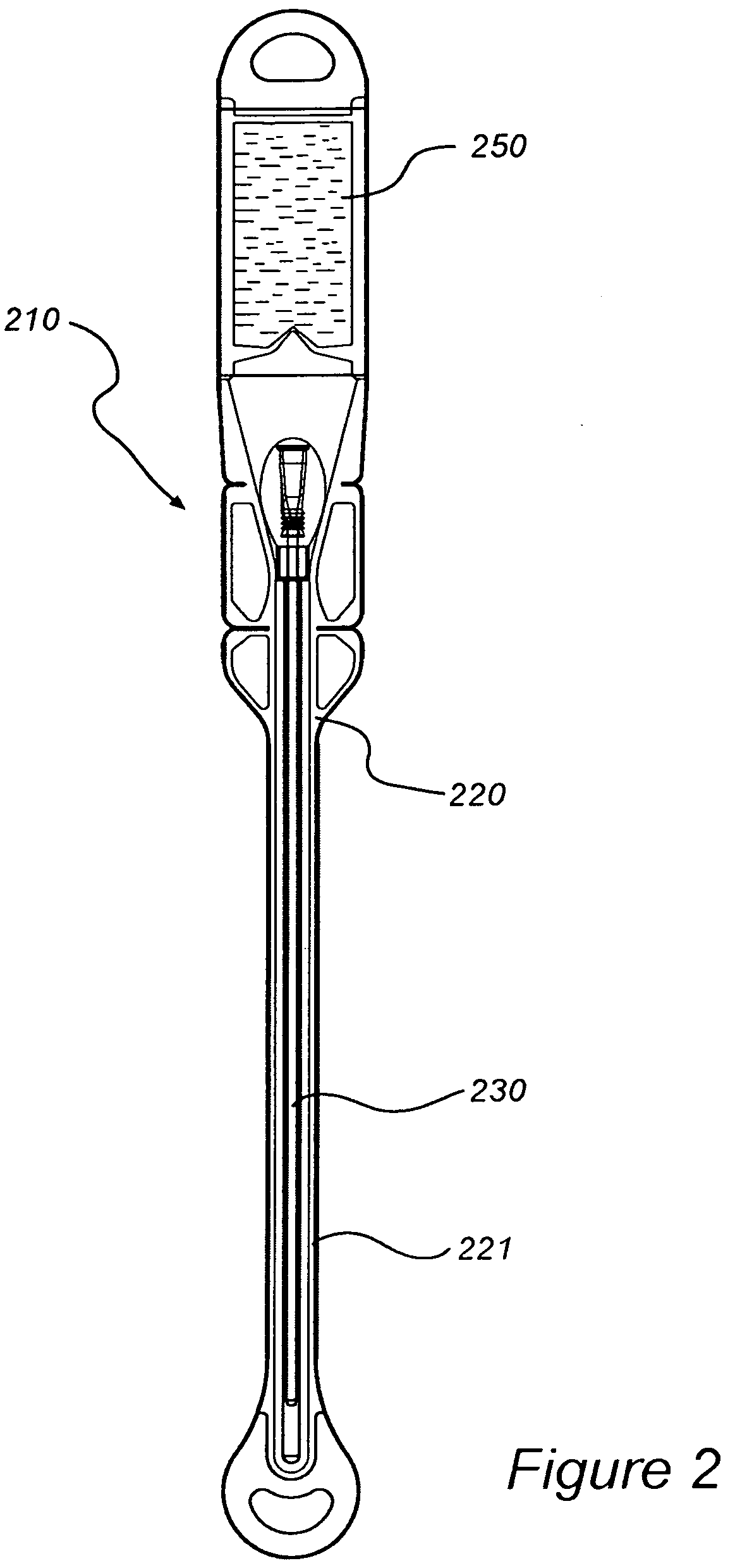 Catheter receptacle provided with an antimicrobial compound