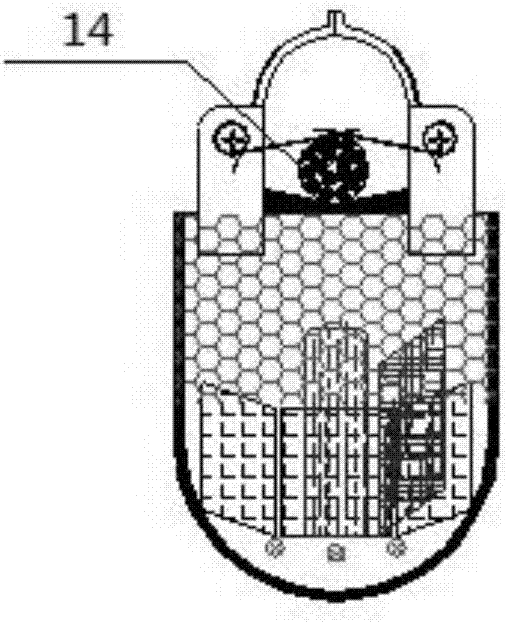 Overhead line warning device