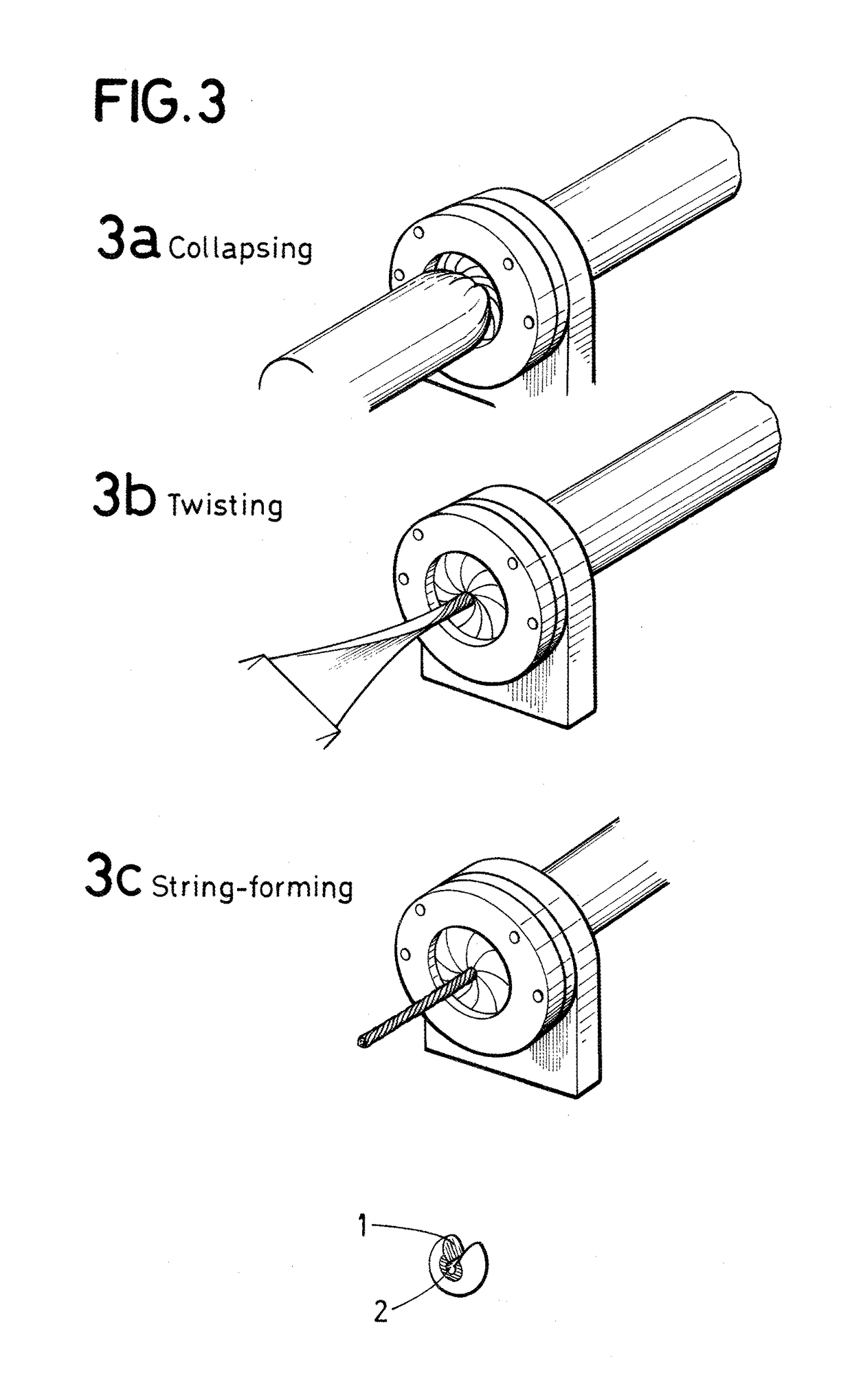 End closure for an edible collagen casing and a method for obtaining thereof