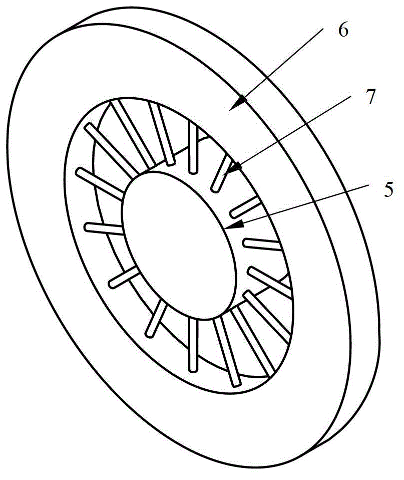 Waveguide switch with heat dissipating device