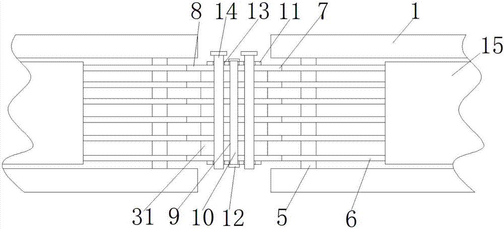 Special cooling bus groove for high-voltage bus