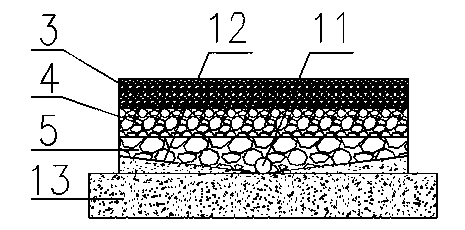 Infiltration chamber system for infiltrating, drying and digesting sludge