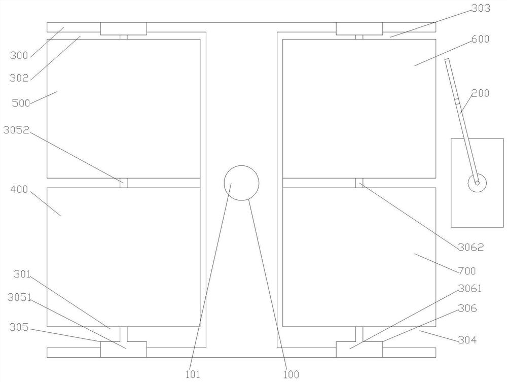 Welding mechanism and equipment for the driving tube frame of the iron seat frame and the footrest fixing frame