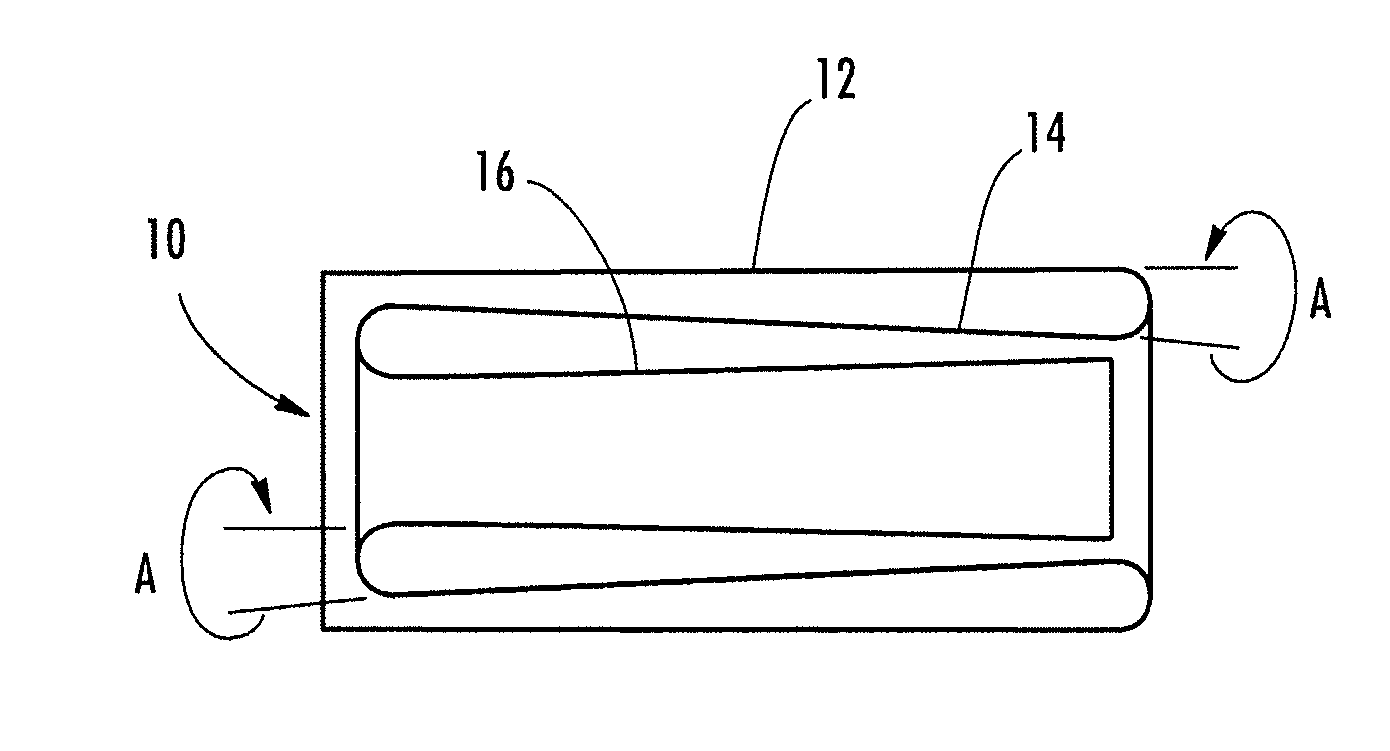 Multi-layered medical device for treating a target site and associated method