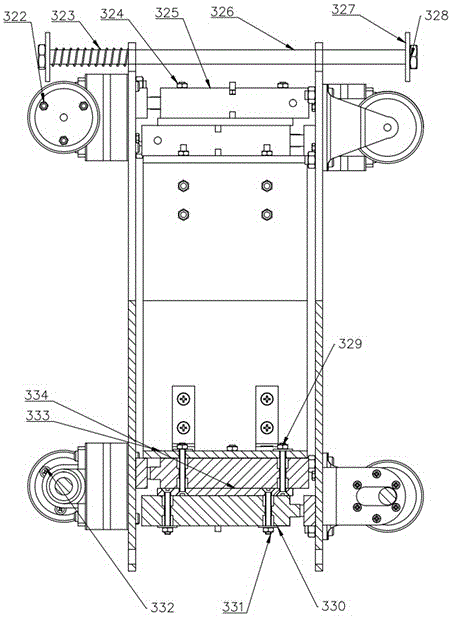 Submerged type pipeline welding joint polishing robot based on modular design