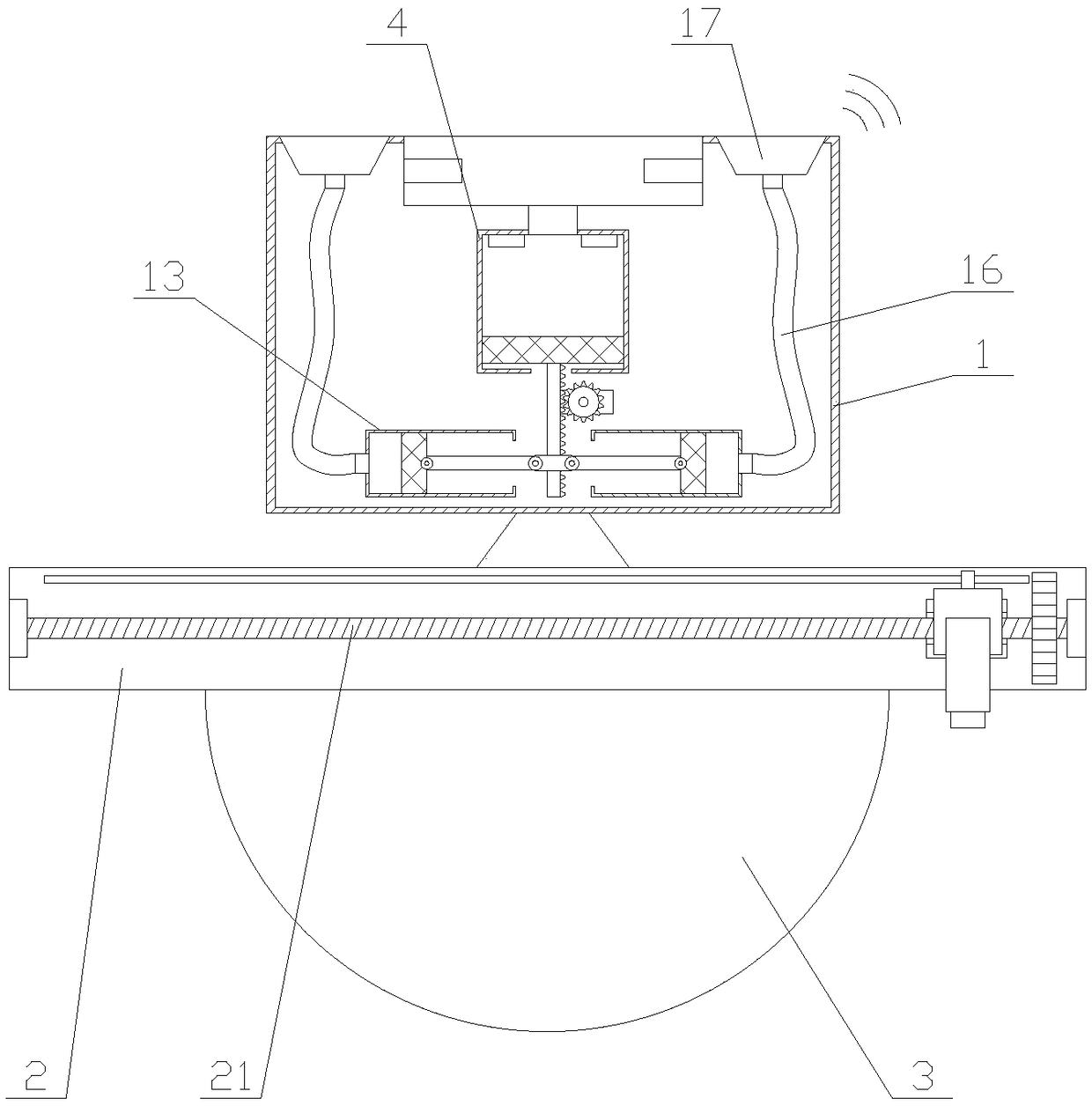 Face identification camera equipment convenient to mount and dismount